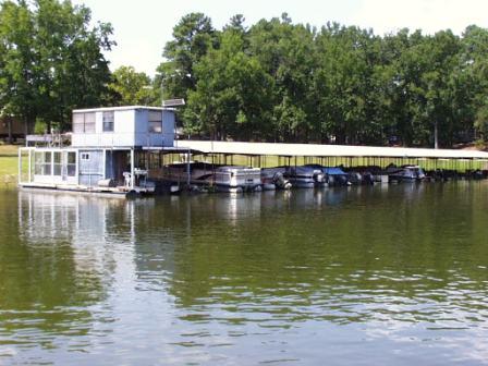 Kelly creek covered dock